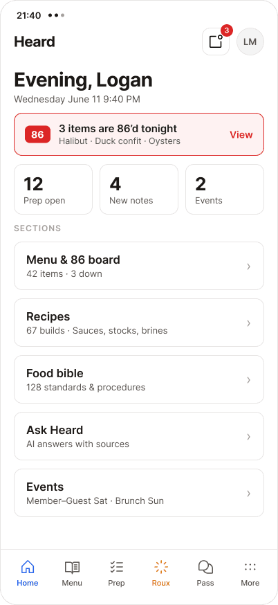 THE DASHBOARD